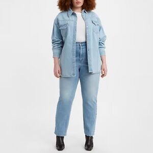 Levi’s Classic Mid-rise Skinny Jeans Women’s Size 18 Light Wash Like New